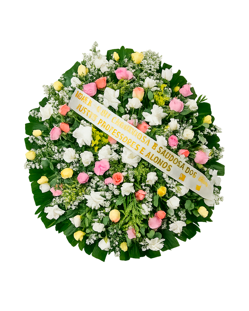 Coroa Mix de Rosas