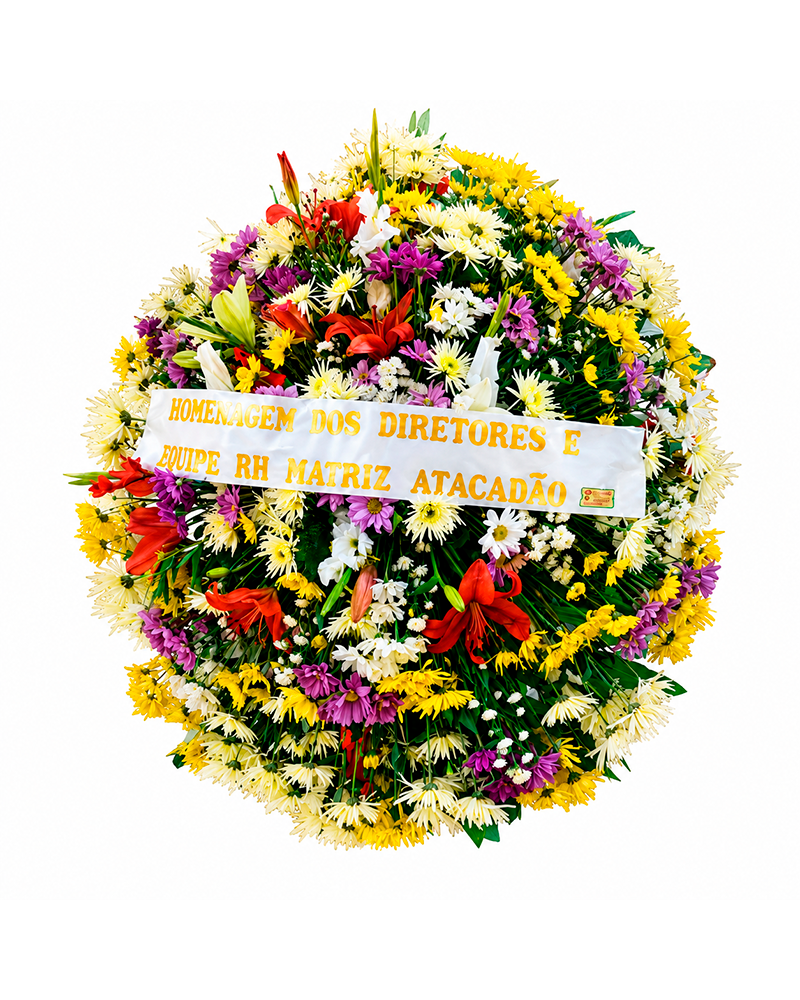 Coroa Mix de Flores