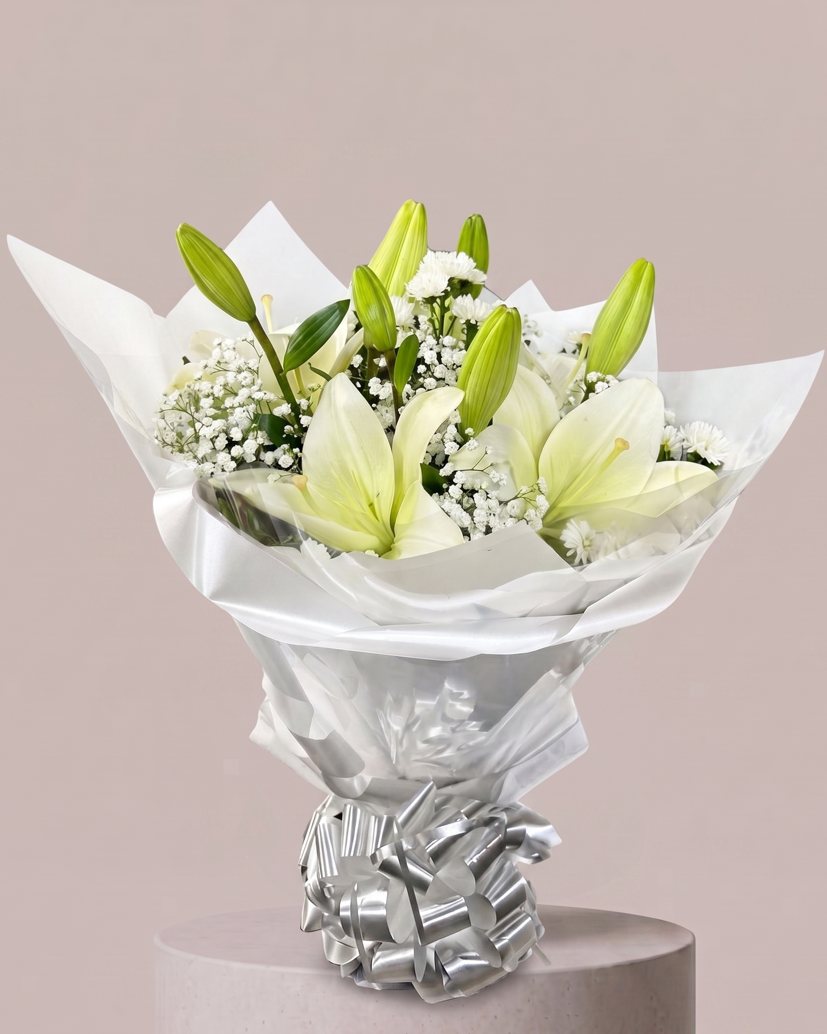 Bouquet de Lírios Brancos