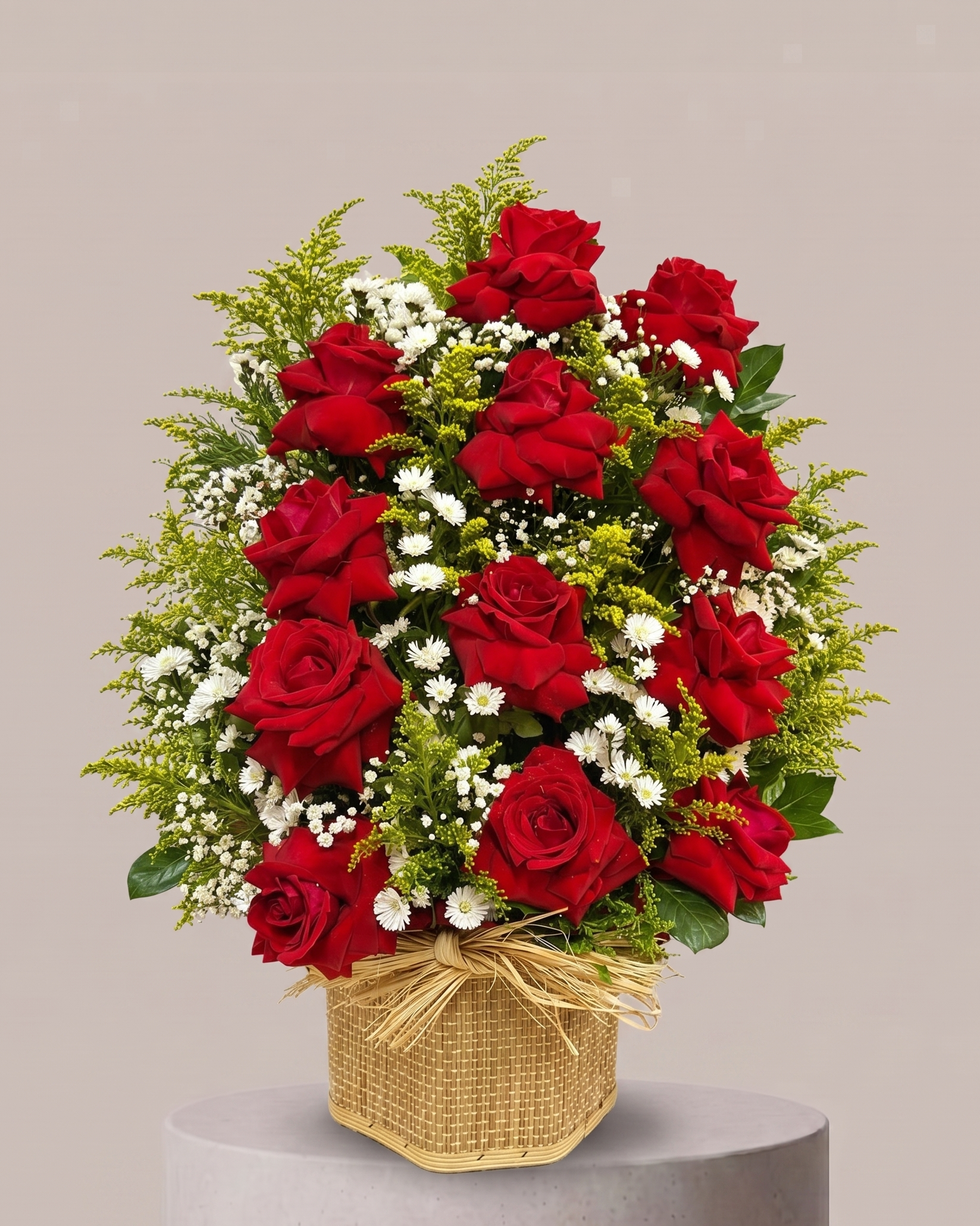 Arranjo Grande de Rosas Importadas