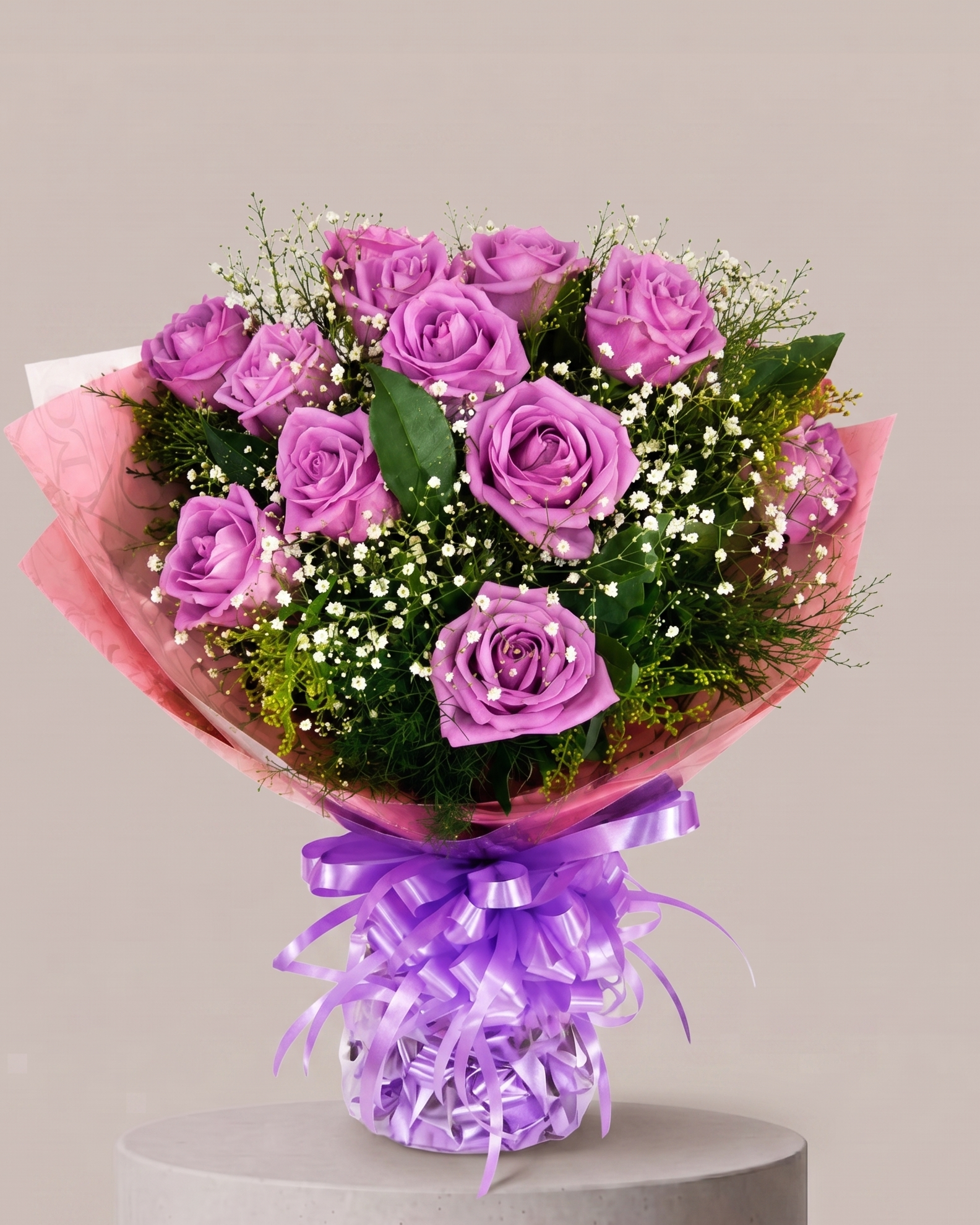 Bouquet Rosas Lilás