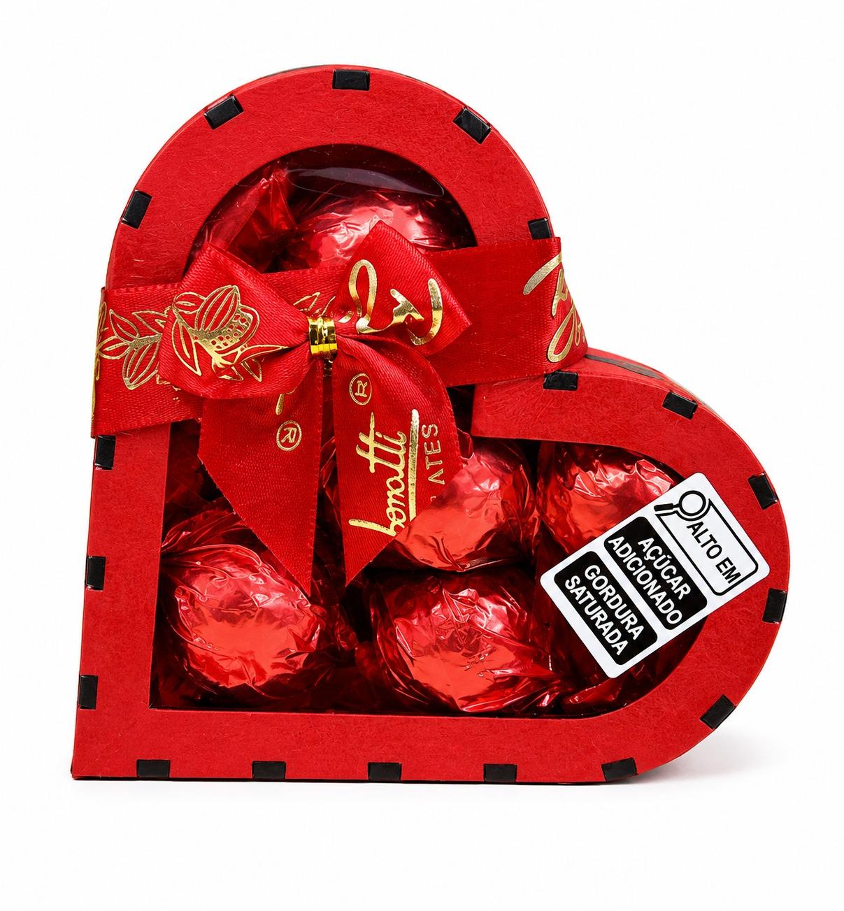 Chocolate Formato de coração