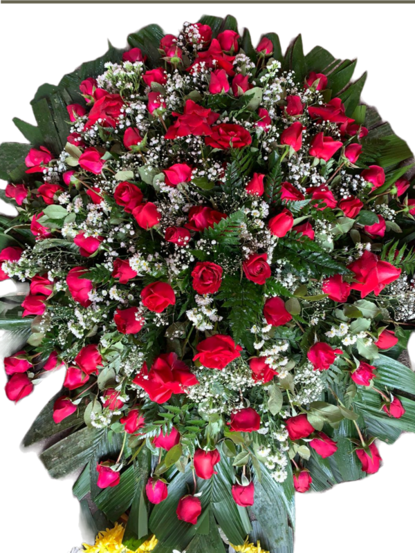 coroa de flores